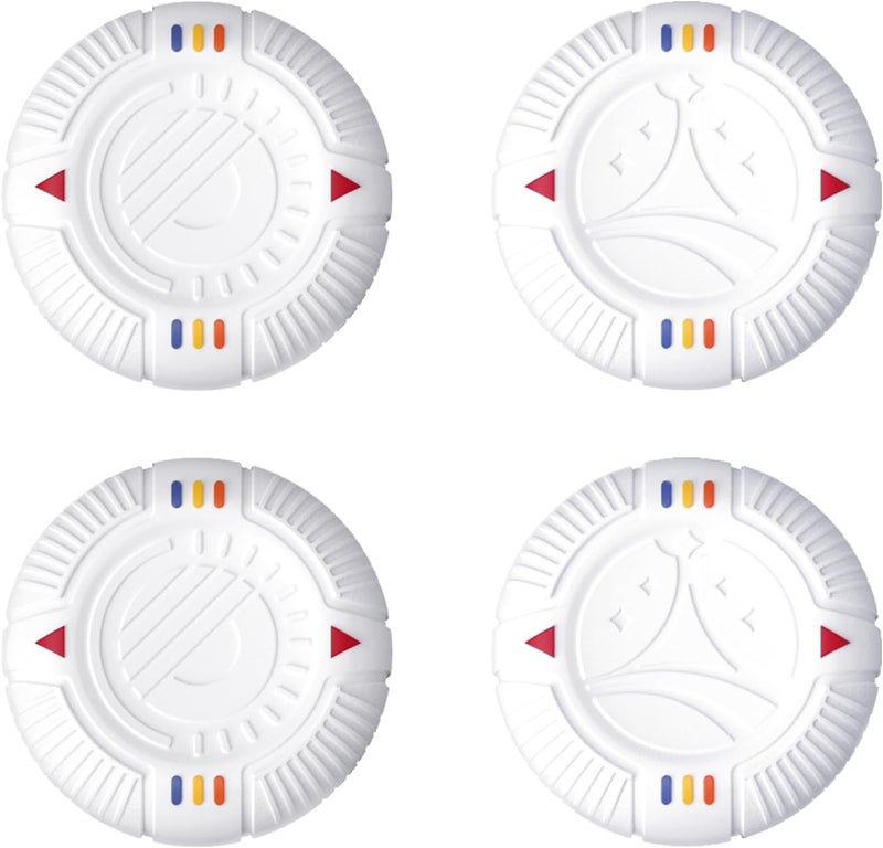 GEEKSHARE 4PCS Silicone Thumb Grip Caps Compatible with Xbox One/Xbox Series X Controller, Anti-Slip Joystick Cover - Starry Sky Design - Image 1